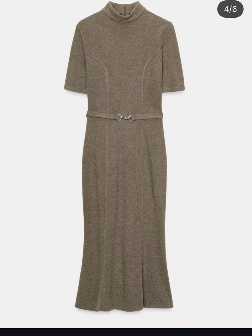 Zara Soft Belted Dress